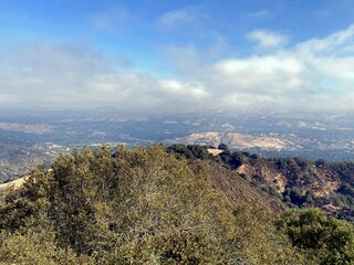 view from the top of Mount Diablo (California USA)