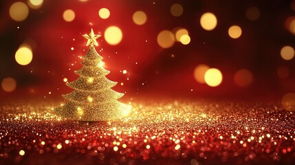 Abstract shiny gold glitter design element. For New Year, Merry Christmas greeting card design 