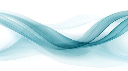 Obraz premium Tranquil abstract waves in ocean depths