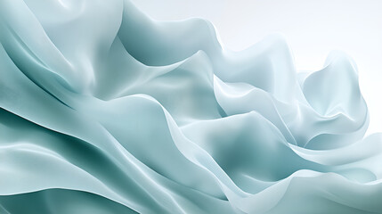 Fototapeta premium Tranquil abstract waves in ocean serenity