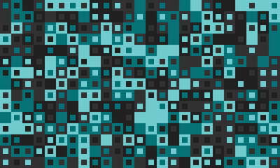 Trendy mosaic-style pattern with structured geometry. A vibrant, colourful grid design ideal for cover art, fabric, or creative posters.