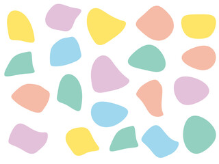 テラゾ―柄背景