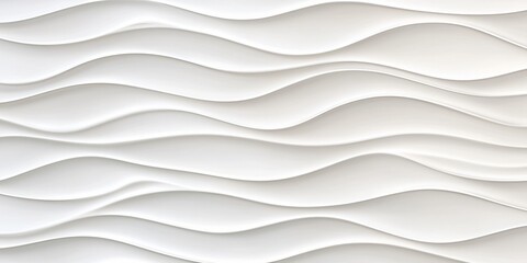 Abstract White Wave Pattern Seamless Texture Background