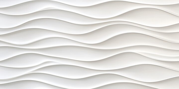 Abstract White Wave Pattern Seamless Texture Background