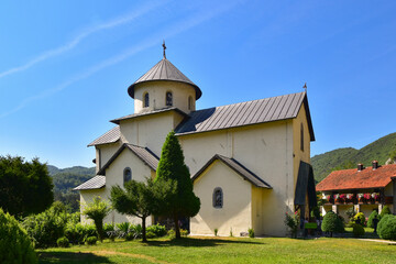 Old monastery church in Montenegro