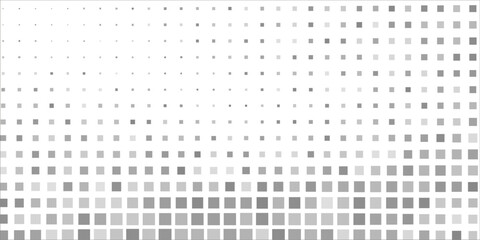 Light Silver, Gray vector seamless texture in rectangular style. Beautiful illustration with rectangles and squares. Pattern for design of window blinds, curtains.