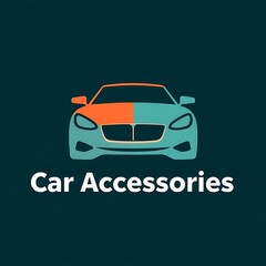 Fototapeta premium Car Accessories Logo Design 