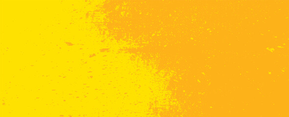 Dots halftone yellow color pattern gradient grunge texture background. Dots pop art comics sport style vector