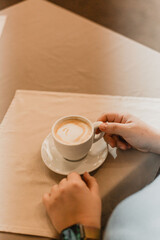 barista coffee making