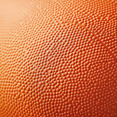 Obraz premium Close-up texture of a basketball, highlighting its unique surface pattern.