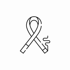 smoking medicine icon sign vector