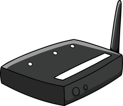 recommend clip art: router wifi internet illustration