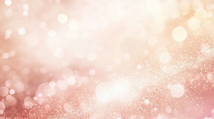 Abstract Pink and White Glitter Background