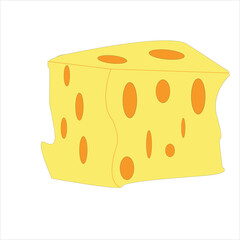 cheese vector illustration
