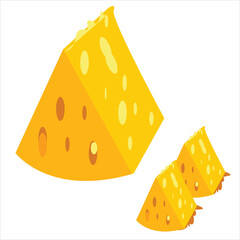 cheese vector illustration