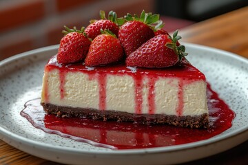 Strawberry Cheesecake Slice