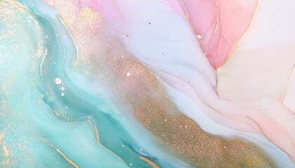 Obraz premium Abstract painting with elegant texture (pastel colors, rainbow colors)