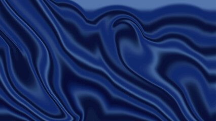 Blue liquid marble background. Abstract dark blue liquid marble texture background