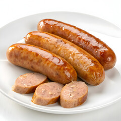 sausages in a tray