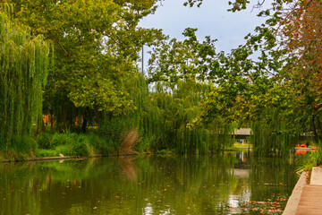 Living water channel in Bekescsaba