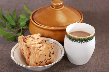 Tea with Food Fan