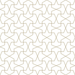 Arabesque Pattern, Islamic geometric vector design, Arabic Oriental graphic, Arabic Ornament