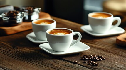 Obraz premium Italy espresso culture extends globally with premium blends and innovative coffee solutions