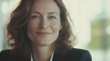Obraz premium female office worker portrait 