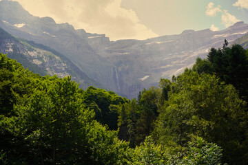 The Gavarnie circus (French: Cirque de Gavarnie) is located in the Pyrenees and is part of the...