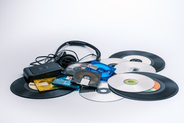 Vintage and Modern Media Collection