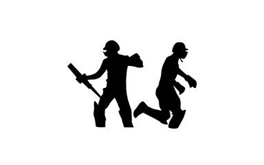 Cricket Vector Logo Design.Cricket player logo design vector. Icon Symbol. Template Illustration
