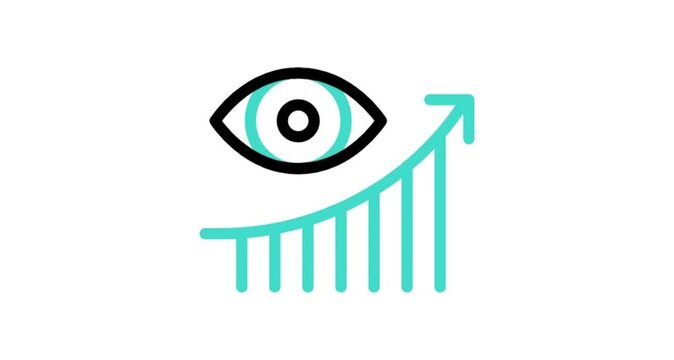 barcode with red and blue eyes