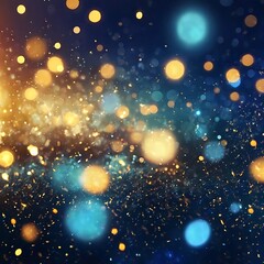 Fototapeta premium The image can be named: Starry Night Sky with Glittering Stars and a Galaxy Glow