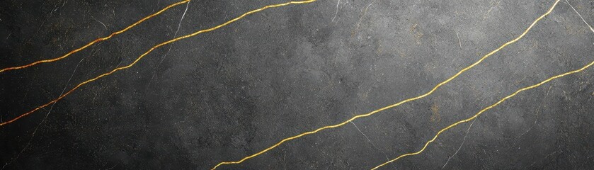 Fototapeta premium A textured dark surface with subtle, wavy lines in contrasting colors, creating an abstract and modern design.