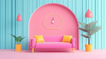 Cozy Living Room Filled with Travel Gadgets and Innovations for Relaxing