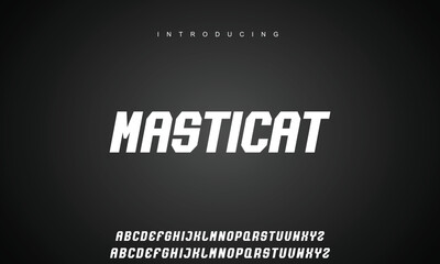 Creative font. Modern abstract digital tech font. Logo creative font, type, technology, movie, digital, music, movie. Fonts and illustration in vector format.