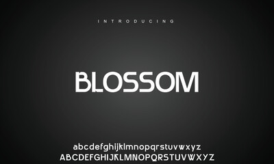 Creative font. Modern abstract digital tech font. Logo creative font, type, technology, movie, digital, music, movie. Fonts and illustration in vector format.