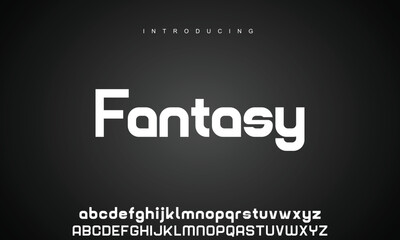 Abstract modern urban alphabet fonts. Typography sport, technology, fashion, digital, future creative logo font.