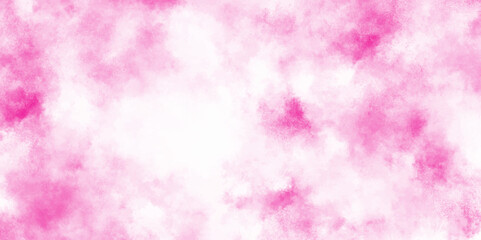 Pink rose tone abstract texture with cloudy stains, Stain artistic hand painted texture of pink, pastel hand painted watercolor of pink texture, White smoky watercolor painting on old paper texture.