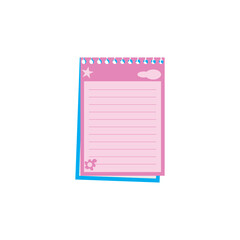 sticky notes icon vector illustration template design