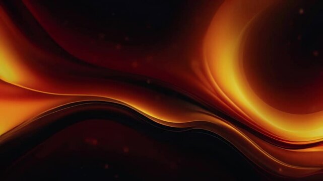 Black brown red burnt orange amber yellow gold white abstract background. Color gradient Ombre blend blur flow fluid, 4k High-Quality Wallpaper Background Animation Video