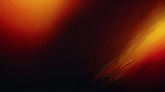 Black brown red burnt orange amber yellow gold white abstract background. Color gradient Ombre blend blur flow fluid, 4k High-Quality Wallpaper Background Animation Video