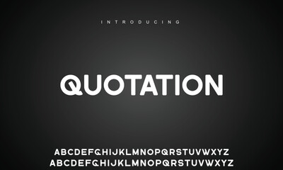 Abstract modern urban alphabet fonts. Typography sport, technology, fashion, digital, future creative logo font.