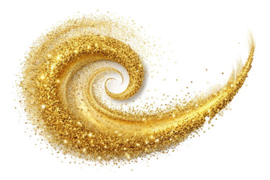 abstract golden spiral