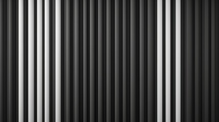 Abstract Black and White Vertical Stripes Design for Background Use