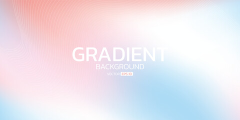 Soft Red and Blue Gradient Abstract Background with soft flowing lines. A smooth and abstract digital design ideal for presentations, templates, banner or poster.
