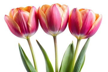 red and yellow tulips