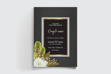 Save the date wedding invitation templates