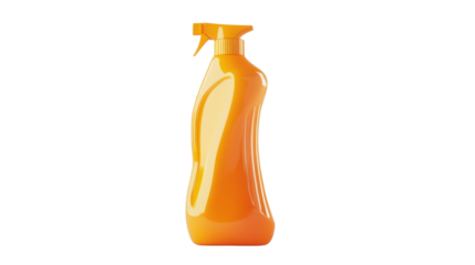 Realistic Mockup of Liquid Detergent Bottle, isolated on transparent background