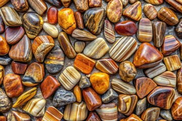 Polished and Natural Stone Textures Closeup
